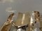 Brass & Cystal Glass Chandelier, 1970s, Image 3