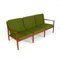 Dänisches Sofa mit Drei Sitzen aus Teakholz von Grete Jalk für Glostrup Møbelfabrik 2