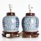 Original Gemwert Pots in the Form of Table Lamps, Set of 2 3