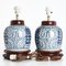 Original Gemwert Pots in the Form of Table Lamps, Set of 2, Image 3