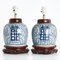 Original Gemwert Pots in the Form of Table Lamps, Set of 2, Image 1