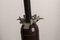 Opaline Glass Ceiling Lamps with Black Tulip Cone Cords, 1960s, Set of 6 14