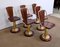 Early 20th Century Liner Chairs, England, Set of 6, Image 2