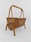 Vintage Magazine Rack in Wicker, Bamboo, Rattan and Cane, Italy, 1960s, Image 1