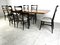 Mid-Century Italian Dining Set, 1950s, Set of 7, Image 5