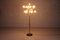 Lampada da terra vintage in ottone di Trix & Robert Haussmann per Swiss Lamps International, anni '60, Immagine 3