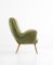 Fauteuil Mid-Century en Velours, Italie, 1950s 3