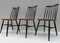 Scandinavian Spindle Back Chairs, 1950s, Set of 3, Image 2