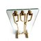 French Brass & Glass Fire Tool Set, 1960s, Image 2