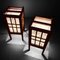 Lámparas de pie Shoji japonesas antiguas, años 20. Juego de 2, Imagen 7