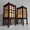 Antique Japanese Shoji Floor Lamps, 1920s, Set of 2 3
