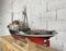 Statuetta a motore della barca Jean Bart in legno e metallo, anni '80, Immagine 4