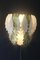 Gold and White Murano Glass Sconces in Leaf Shape, 2000s, Set of 2, Image 14