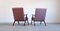 Mid-Century Model B 310 VAR Easy Chairs in Dusty Pink Bouclé, 1960s, Set of 2 9