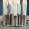 Lámpara de pie Excalibur vintage para Sothis de cristal de Murano, años 70, Imagen 5