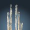 Lámpara de pie Excalibur vintage para Sothis de cristal de Murano, años 70, Imagen 3