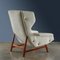 20th Century 877 Armchair in Velvet from Cassina, Italy 3