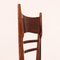 Vintage Stühle aus lackierter Buche & Kunstleder, 1960er, 2er Set 3