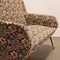 Vintage Sofa in Metal Brass, Cloth & Foam Padding, 1960s 3