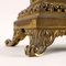 Half Xix Century Gilded Bronze Eclectic Table Clock, Image 11