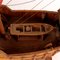 Scale Model Caravel Santa Maria in Wood & Cloth, 1900s 3