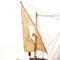 Scale Model Caravel Santa Maria in Wood & Cloth, 1900s 8