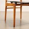 Vintage Dining Chairs in Beech, Italy, 1960s, Set of 3 5