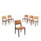 Chaises de Salle à Manger Modèle S82 par E. Gerli pour Tecno, Italie, 1960s, Set de 6 1