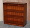 Flamed Hardwood Open Library Bookcases from Shaws of London, Set of 2 12