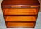 Flamed Hardwood Open Library Bookcases from Shaws of London, Set of 2 17