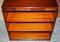 Flamed Hardwood Open Library Bookcases from Shaws of London, Set of 2, Image 17