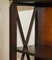 Small Laura Ashley Hardwood and Brass Military Campaign Bookcase 6