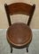 Vintage Austrian Bentwood High Back Kitchen Chair from Thonet, 1920s, Image 9