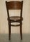 Vintage Austrian Bentwood High Back Kitchen Chair from Thonet, 1920s 14