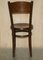Vintage Austrian Bentwood High Back Kitchen Chair from Thonet, 1920s, Image 14