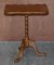 Victorian Walnut Tilt Top Side Occasional Tripod Table, 1880s 2