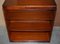Vintage Bookcases in Flamed Hardwood from Shaws of London, Set of 2, Image 14