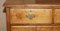 Cassettiera vittoriana antica in legno duro 2-Over-2 su ruote, Immagine 7