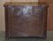 Cassettiera vittoriana antica in legno duro 2-Over-2 su ruote, Immagine 11