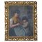 Continental School Artist, Portrait of Mother & Child, Oil Painting, Framed 1