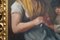 Continental School Artist, Ritratto di madre e bambino, Dipinto ad olio, Incorniciato, Immagine 4