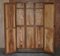 Chinese Carved Camphor Wood Wardrobe, 1920s 14