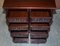 Vintage Indian Hardwood Chests of Drawers, Set of 2, Image 13