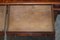 Antique Renaissance Revival Burr Walnut Pugin Gothic Writing Table, 1850s 16