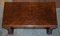 Antique Renaissance Revival Burr Walnut Pugin Gothic Writing Table, 1850s, Image 3