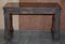 Antique Renaissance Revival Burr Walnut Pugin Gothic Writing Table, 1850s, Image 13