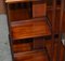 Antique Sheraton Revival Hardwood & Satinwood Revolving Bookcase Side Table 11