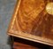 Antique Sheraton Revival Hardwood & Satinwood Revolving Bookcase Side Table, Image 4