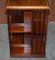 Antique Sheraton Revival Hardwood & Satinwood Revolving Bookcase Side Table 10
