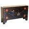 Antikes chinesisches dekoratives polychromes bemaltes und lackiertes Konsolen-Sideboard 1